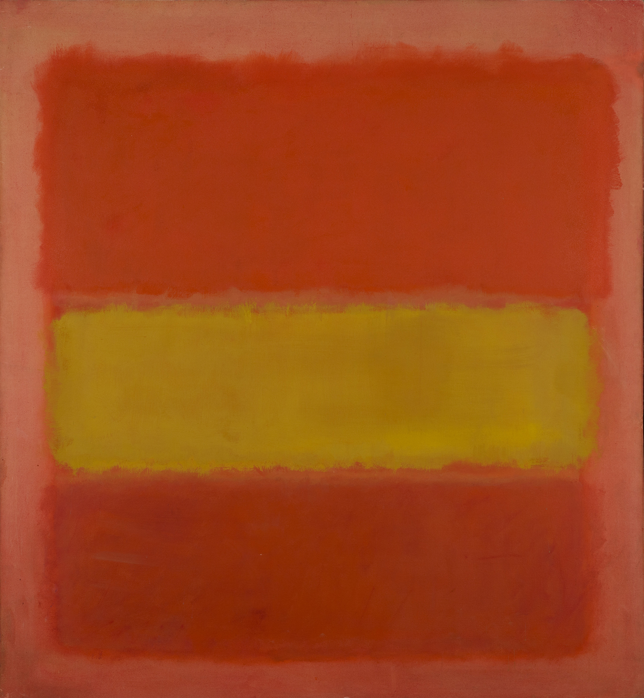 Mark Rothko, Yellow Band, 1956