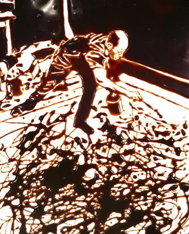 Vik Muniz, Jackson Pollock