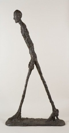 Walking Man I 1960 Collection Fondation Alberto et Annette Giacometti, Paris (inv. 1994-0186) © Alberto Giacometti Estate, ACS+DACS, 2017