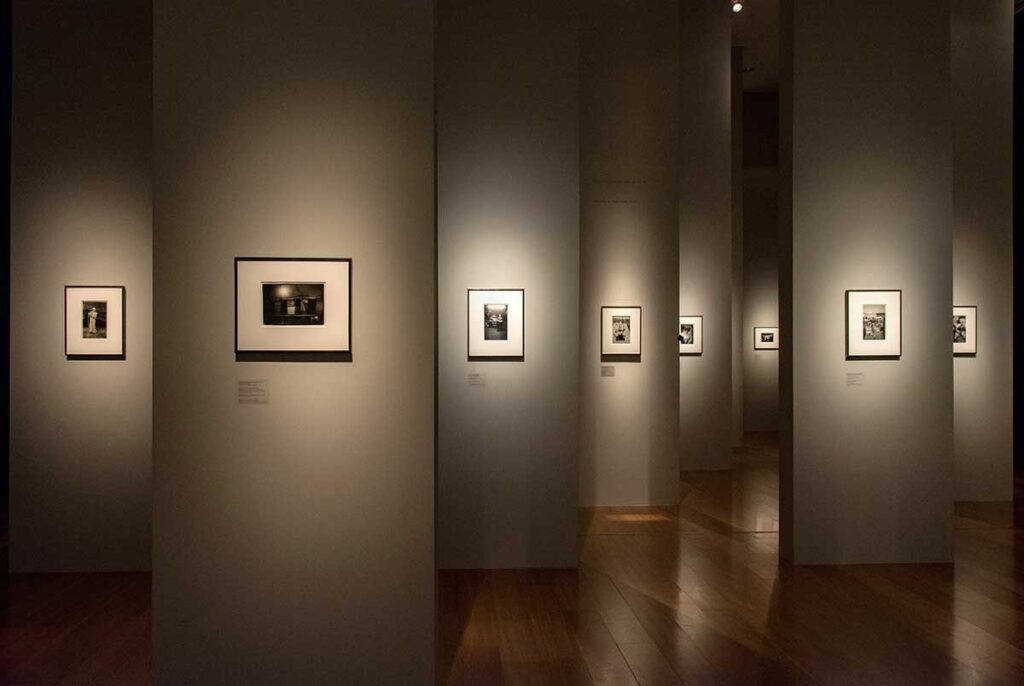 Vista de la exposición en el MALBA