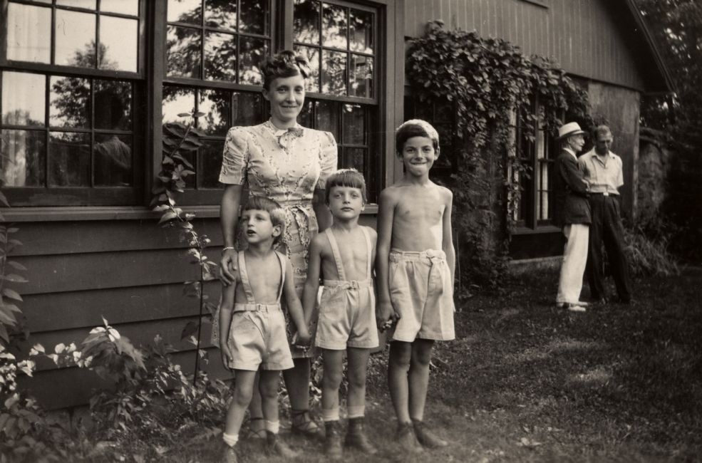 Louise Bourgeois y sus hijos