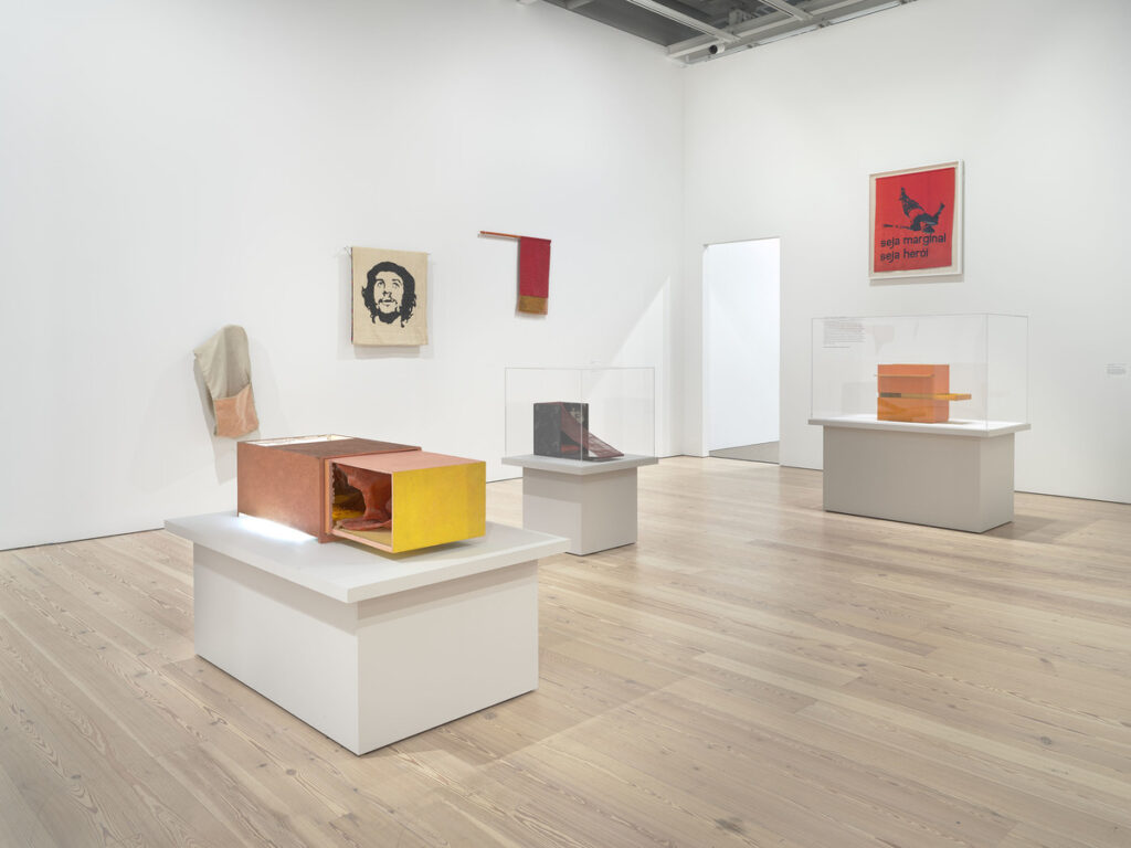 Vista de la exposición de Hélio Oiticica en el Whitney Museum of American Art