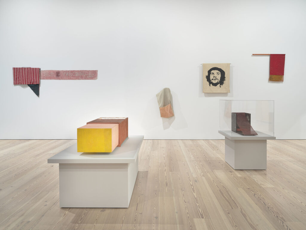Vista de la exposición de Hélio Oiticica en el Whitney Museum of American Art